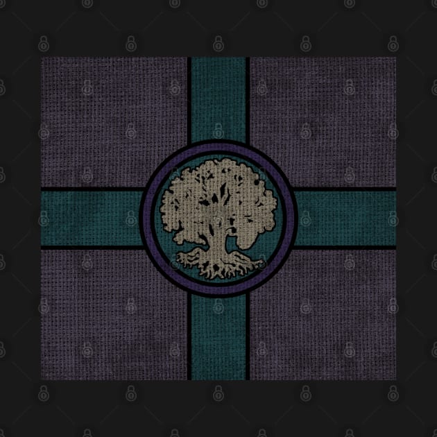 TES Tapestry 12 - Flag of Chorrol by Cleobule