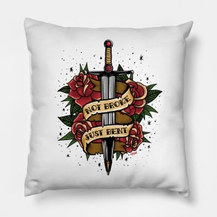 Swords and Pens Pillow