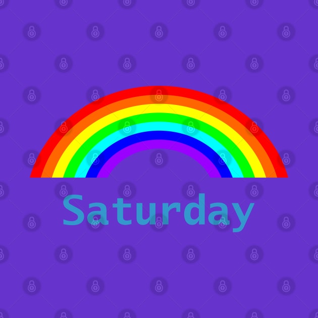 Saturday Rainbow by ellenhenryart