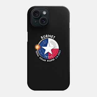 2024 Total Solar Eclipse Totality Burnet Texas 28 Phone Case