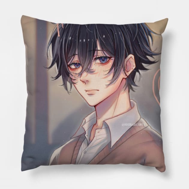 Izumi Miyamura Pillow by shibaruirui