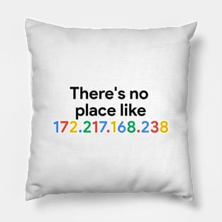 There's no place like 172.217.168.238 Black Pillow