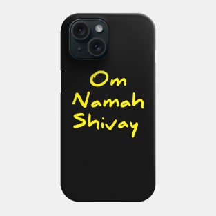 Om namah shivay for Shiva devotees Phone Case