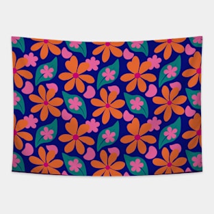 Flower Seamless Pattern Tapestry