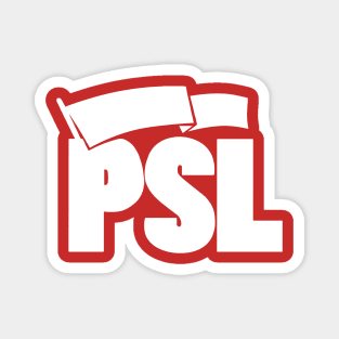 PSL Party White Magnet