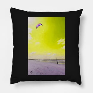 Beach Kiting No. 3 Pillow