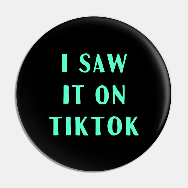 TikTok Funny Gift For Teen Girls Pin by Little Duck Designs