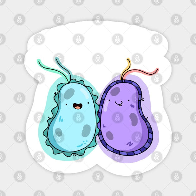 I've Got Your Bac Cute Bacteria Pun. Magnet by punnybone