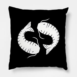 Pisces Symbol Pillow