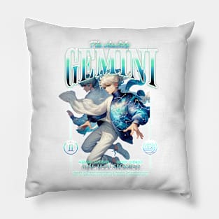 Gemini, the illusionist Pillow