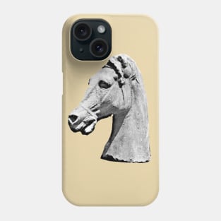 Aesthetic ////// Greek Horse Statue Design Phone Case