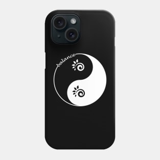 Yin Yang Balance Phone Case