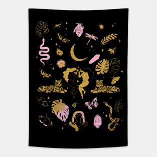 night garden Tapestry