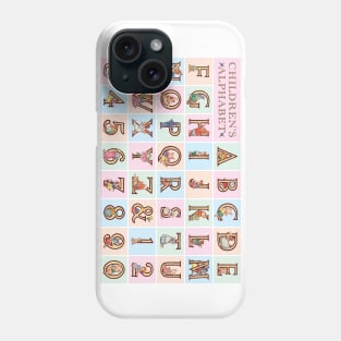 Children's Alphabet and Numbers Phone Case