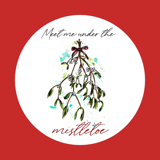 Meet me under the mistletoe by rachelsfinelines