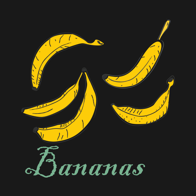 Bananas by Kristina Stellar Scandinavian Land