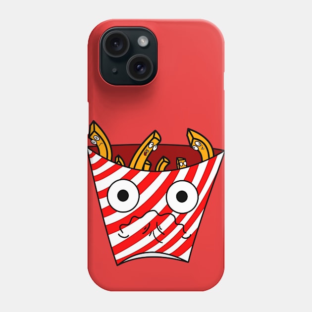 Crazy Fries Phone Case by mm92