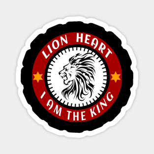 I Am the King Lion Best Selling Lion King Design Magnet