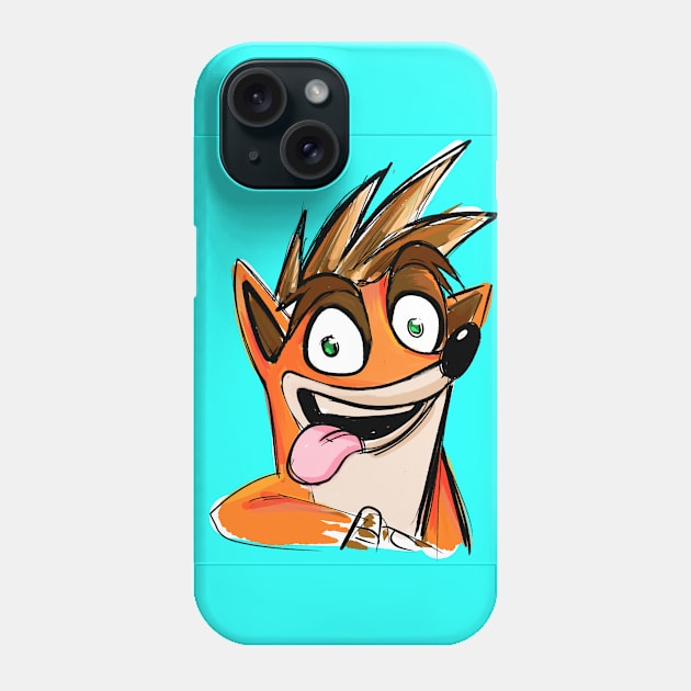 Crash the what? Phone Case by jorge_lebeau