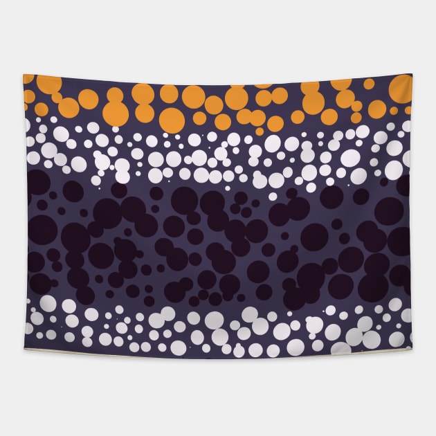 vintage retro dots design  #1 Tapestry by A4AYN