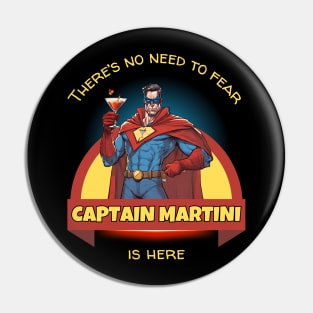 Captain Martini Pin