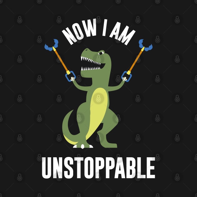 T Rex I am unstopable Funny T Rex Gift by Riffize