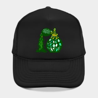 Art Deco Illustrative Perfume Bottle Hat