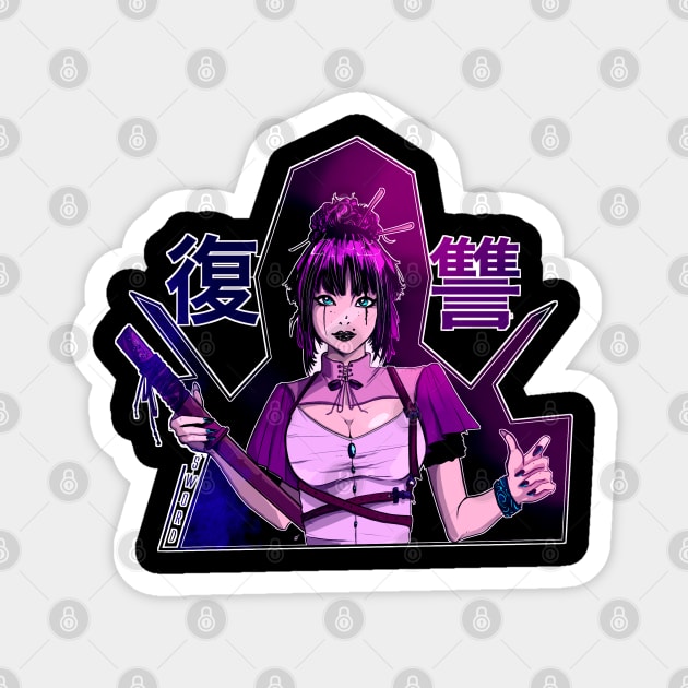 Warrior Girl yandere Magnet by GD Store