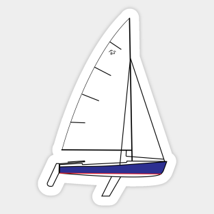Flying Scot Sailboat Aufkleber | TeePublic DE