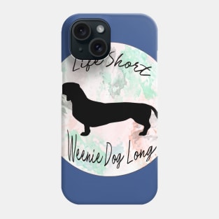 Dachshund Philosophy Phone Case