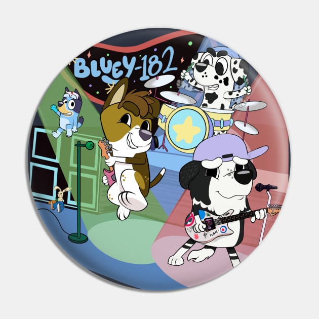 Bluey-182 Pin by AmyNewBlue