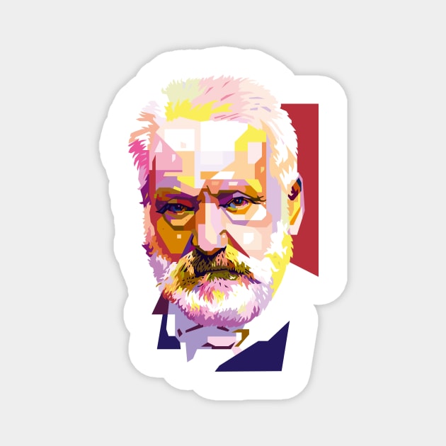 Victor Hugo Magnet by difrats