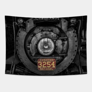 Steam Locomotive Headlamp Tapestry