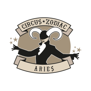 Circus Zodiac. Aries T-Shirt