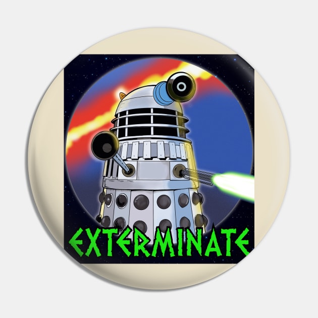 DALEK ATTACK Pin by RENEGADE REPUBLIC