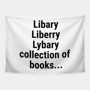 Library - collection of books Tapestry