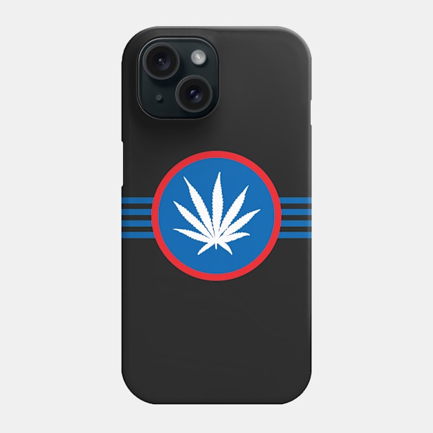 Weed Star Phone Case by DavidLoblaw