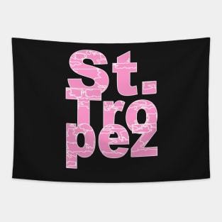 St. Tropez in pink. Tapestry