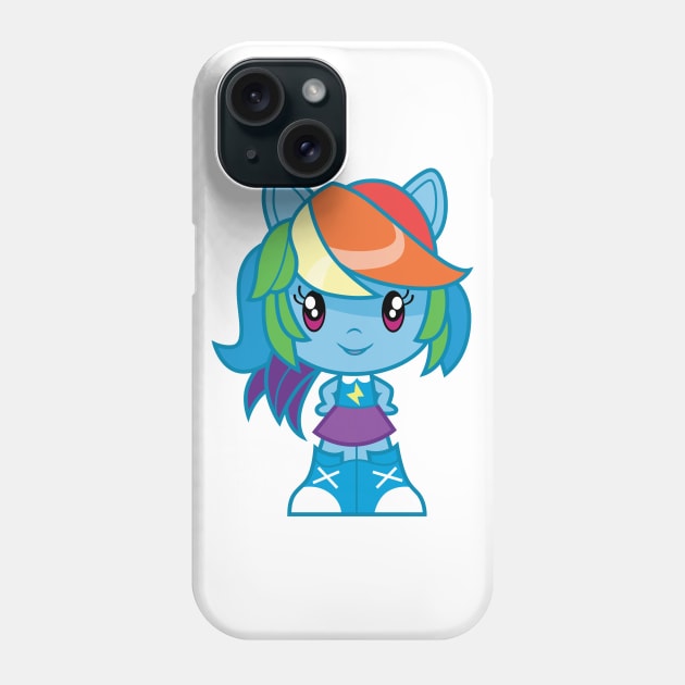 Equestria Girls Rainbow Dash Phone Case by CloudyGlow