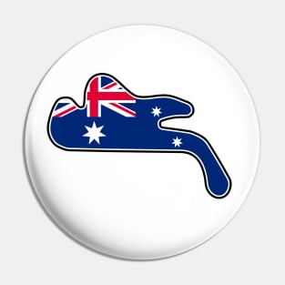 Philip Island Grand Prix Circuit [flag] Pin