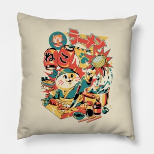 Neko Ramen Pillow