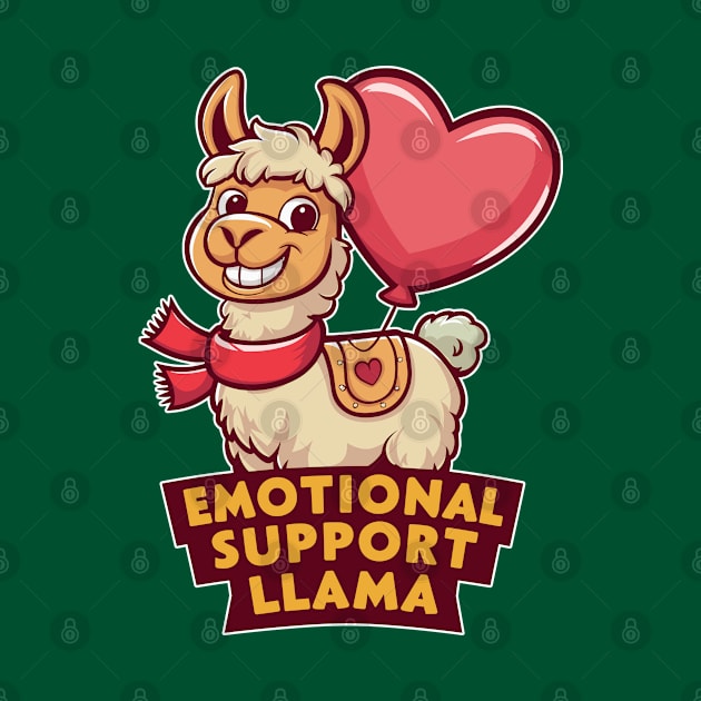 Emotional Support Llama by Dazed Pig