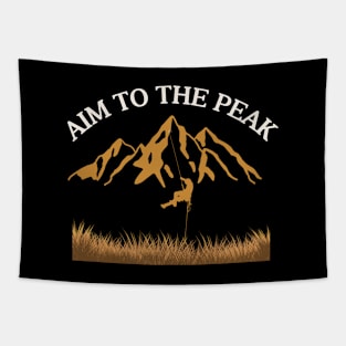 Aim to the peak Tapestry