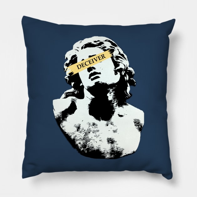 Dying Alexander: Deceiver Pillow by NoMans