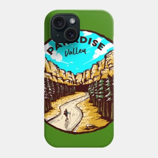 Hiking shirt | Paradise Valley Phone Case