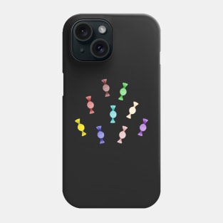 Rainbow Halloween Hard Candy Pattern Phone Case