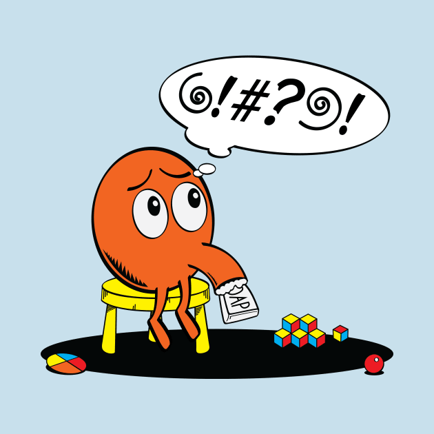 Q*bert - Pottymouth by BlipShirts