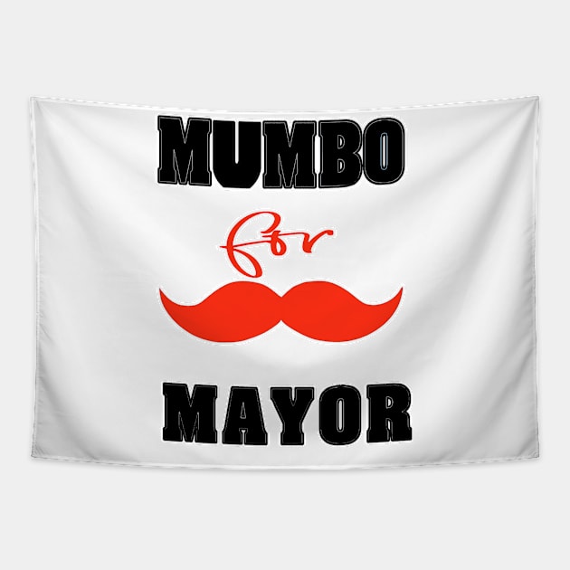 mumbo for mayor Tapestry by Ardesigner