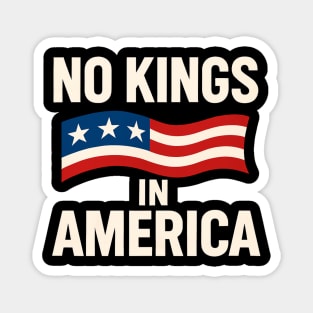 No-kings-in-america Magnet