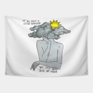 Lonely Eyes Tapestry